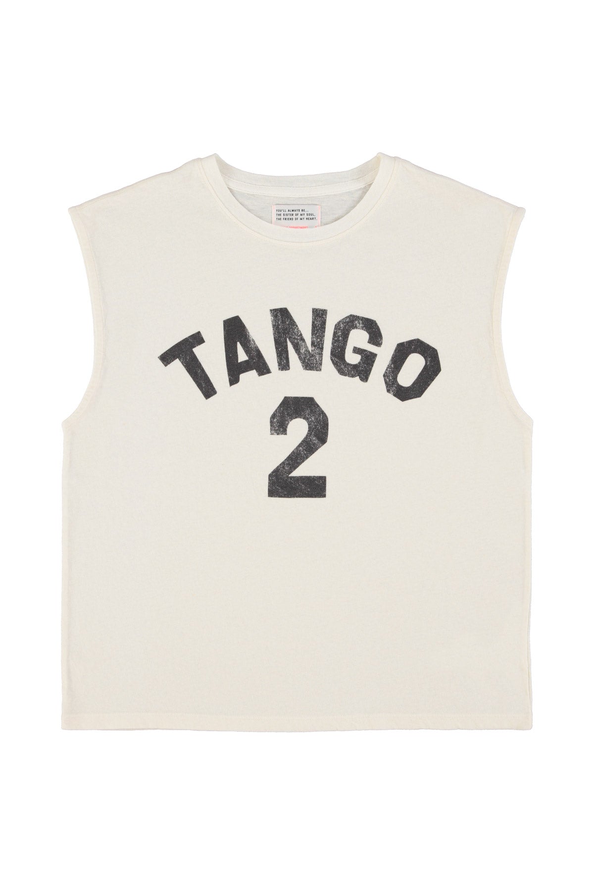 Sleeveless T-Shirt  – "2 Tango" Print