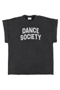 T-Shirt Dress – "Dance Society" Print