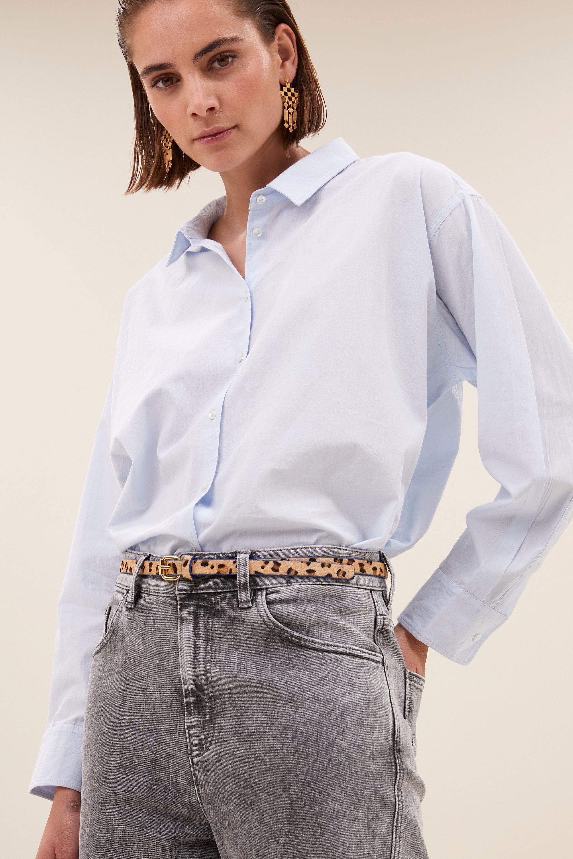 Julie Leopard Belt