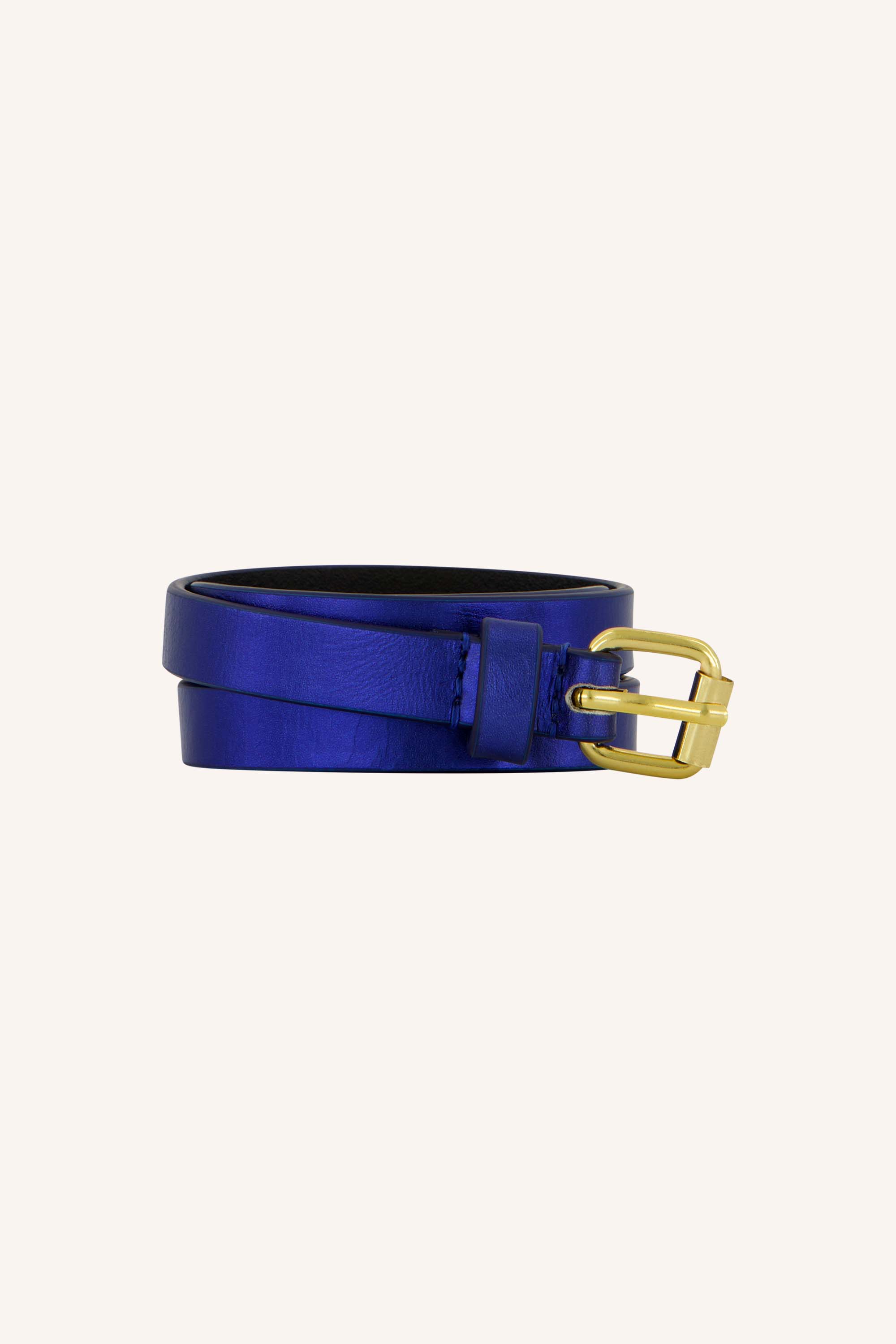 Julie Gloss Belt Gem Blue