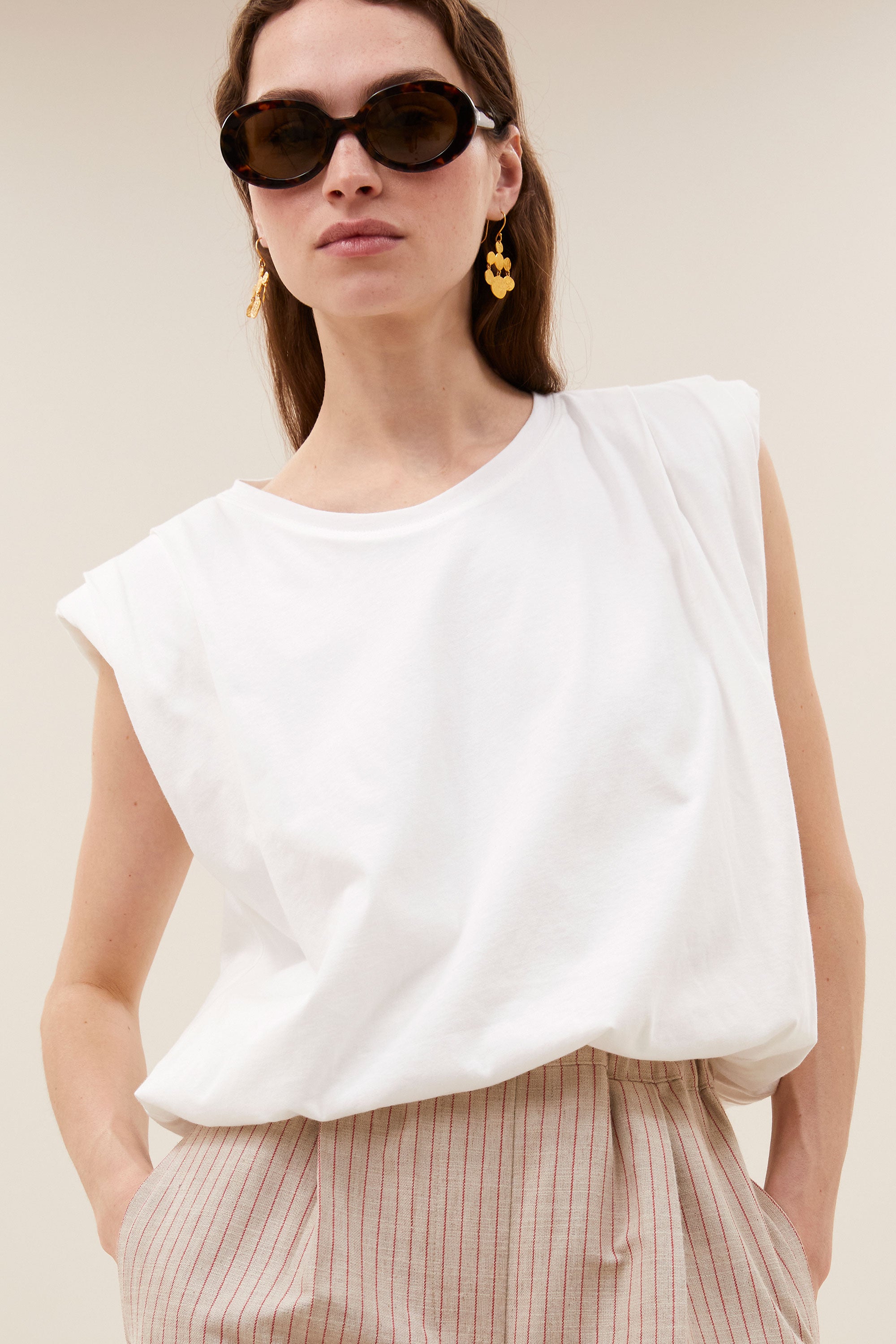 Nilou Jersey Top