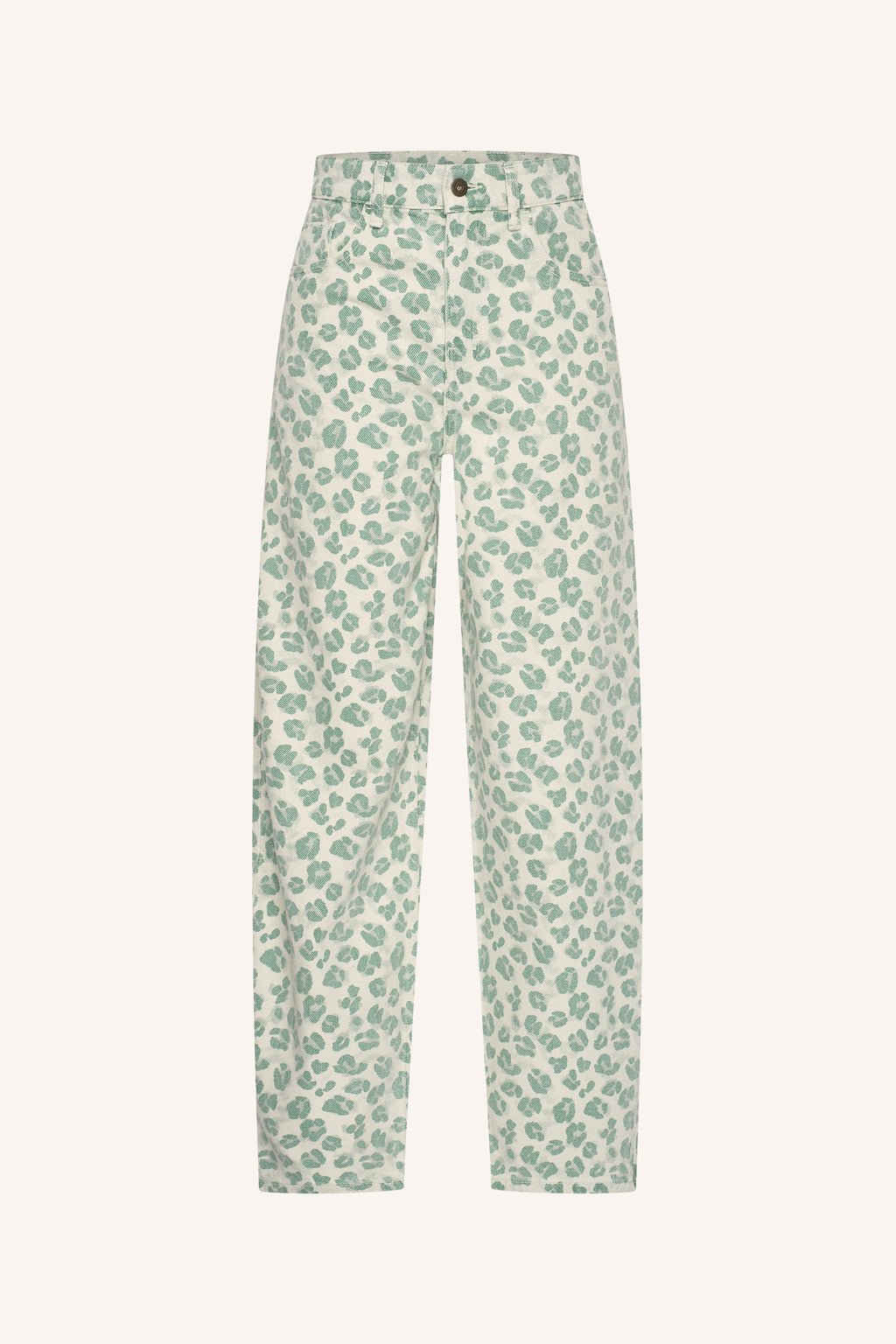 Lew Green Cheetah Pants