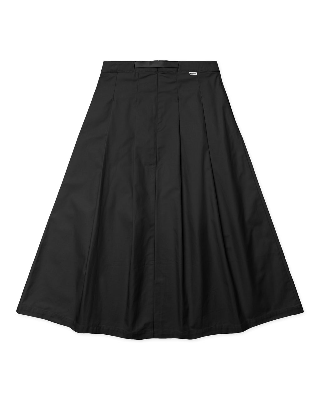 Mia pleat twill skirt