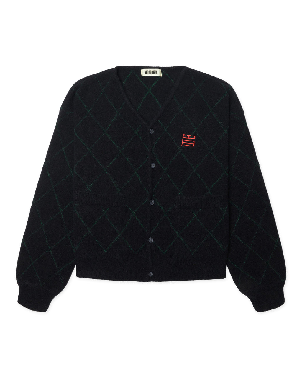 Oni check cardigan