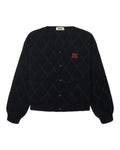 Oni check cardigan