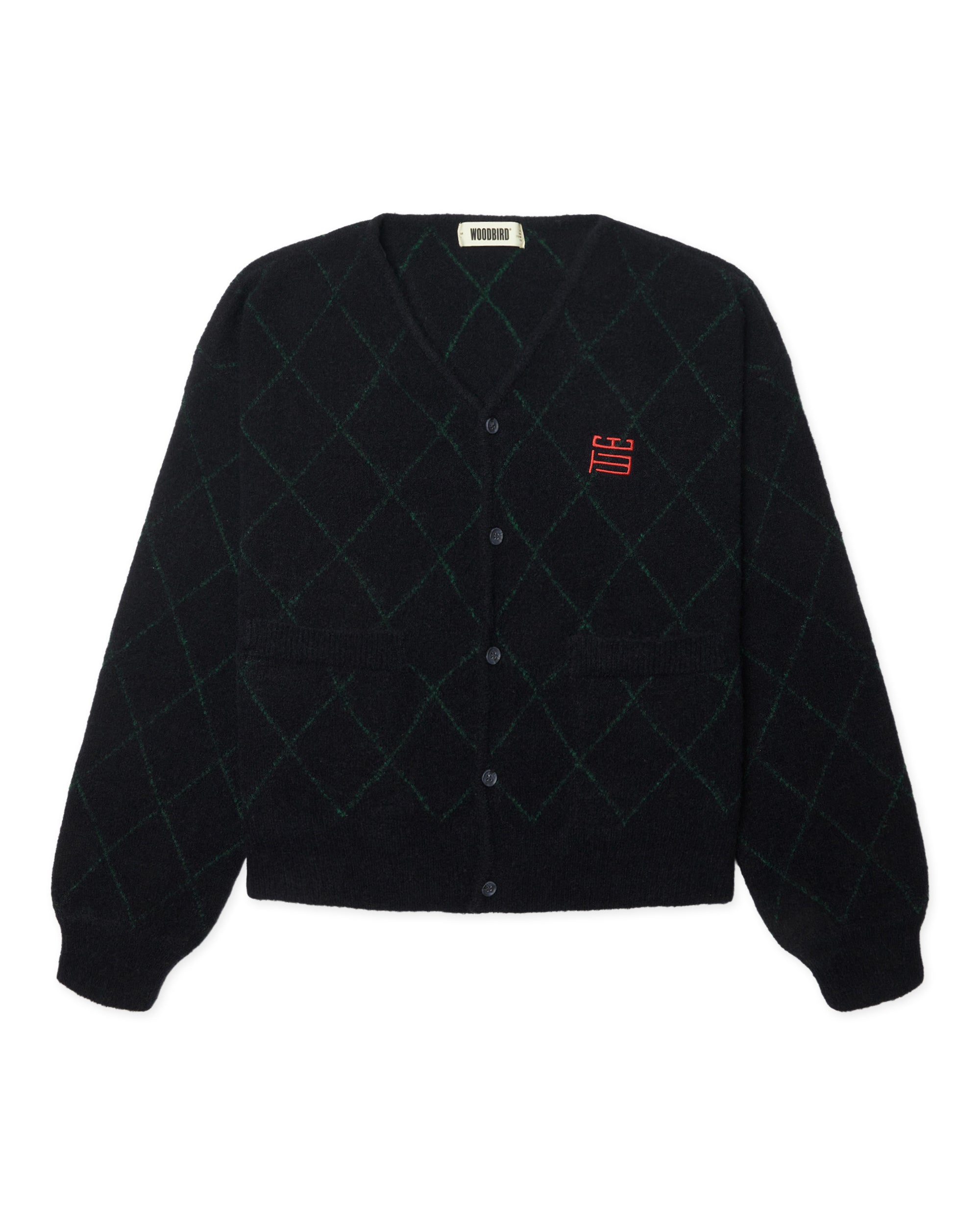 Oni check cardigan