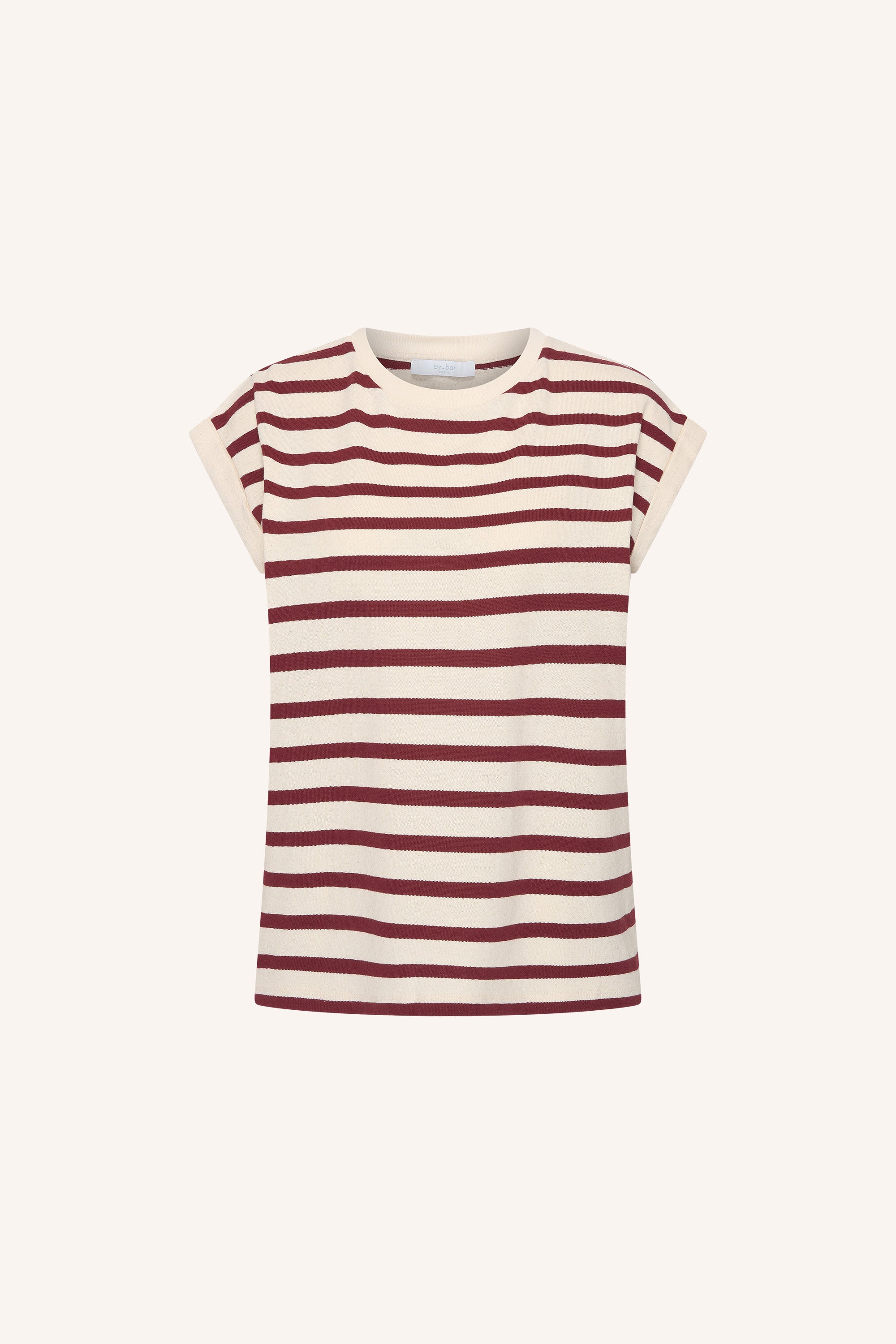 Tobi stripe top - Grain wine
