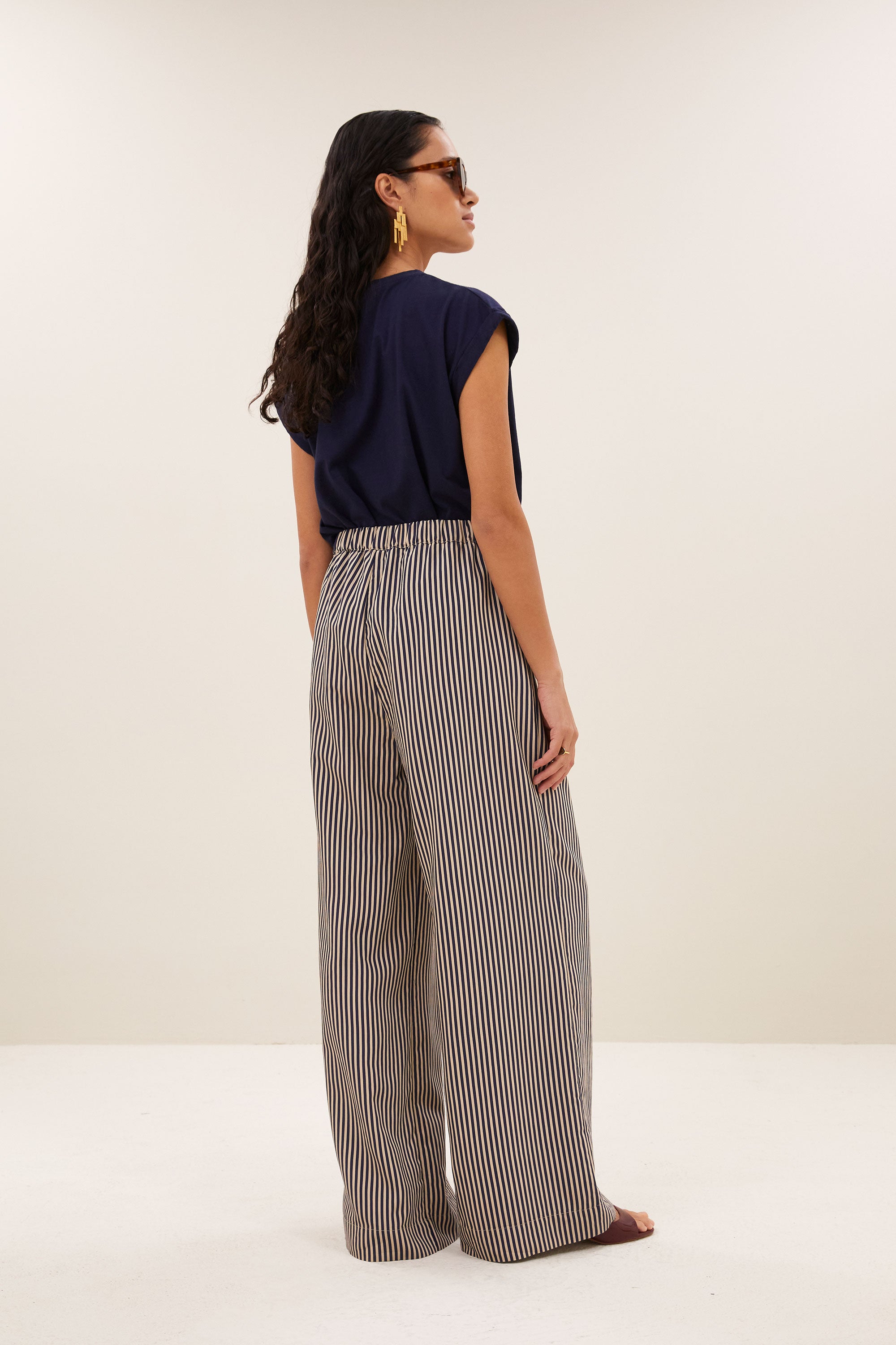 Tobi striped speed top