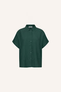 Barley viscose blouse - Dried basil