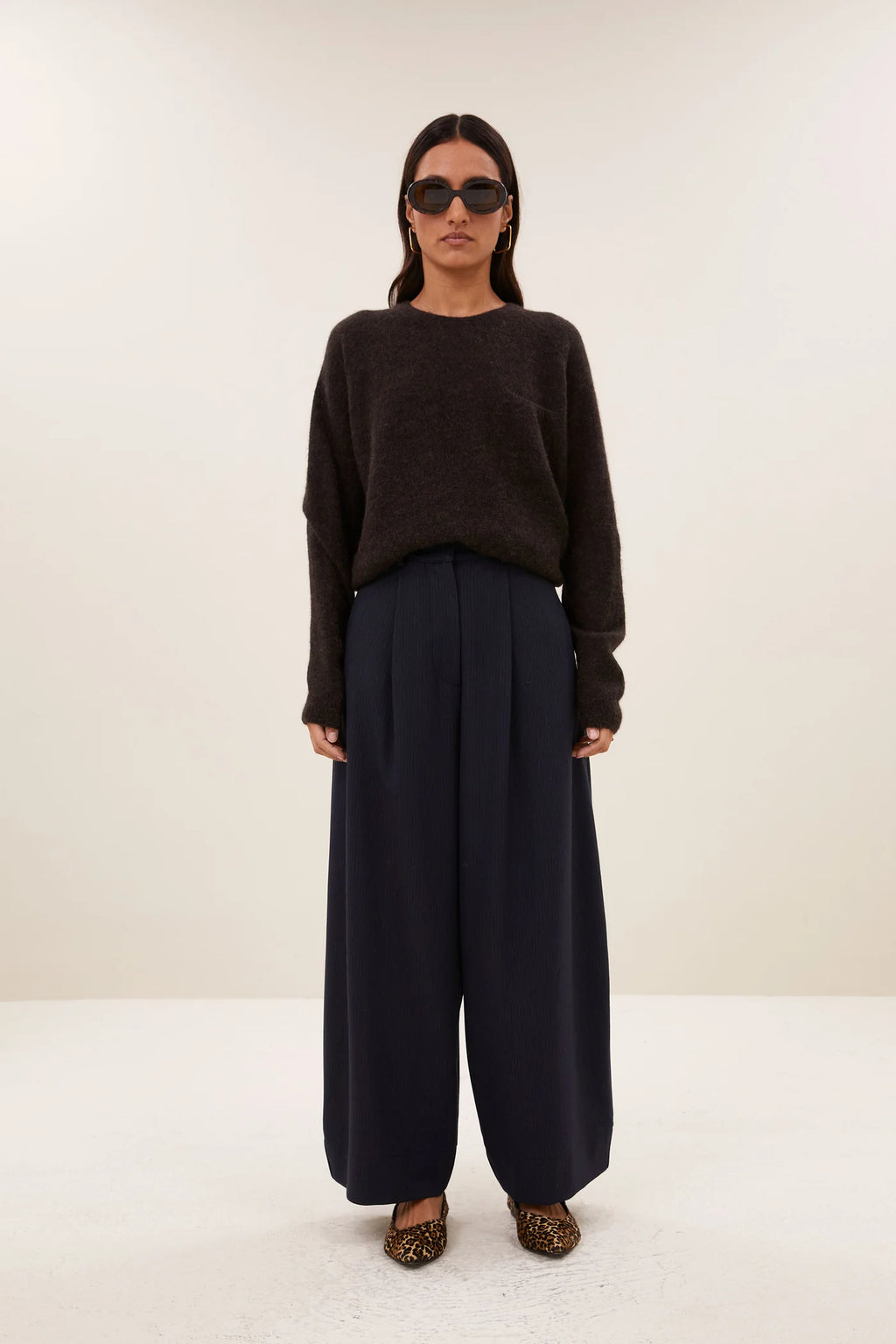 Polly pullover - deep brown
