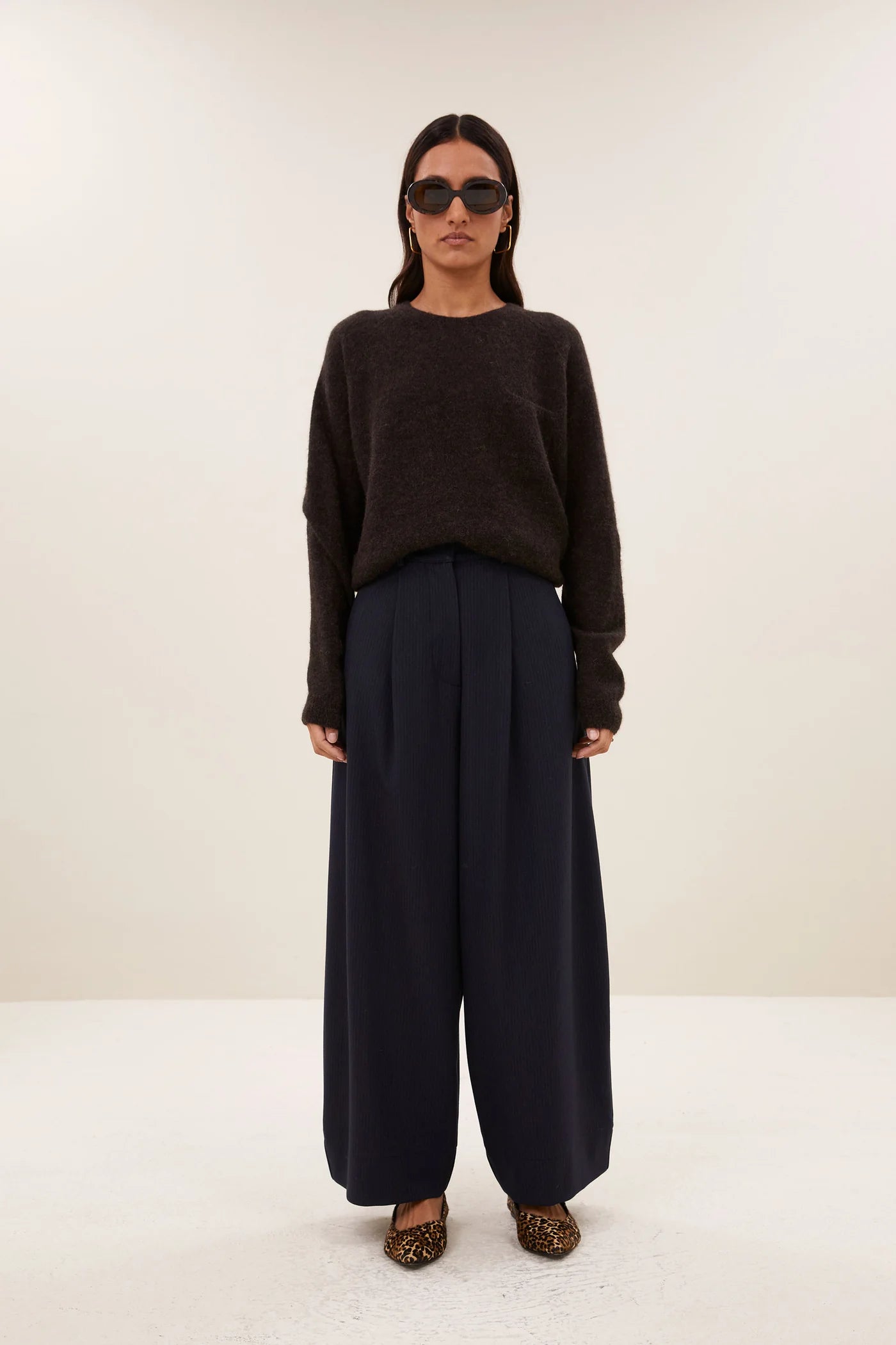 Polly pullover - deep brown