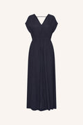 Yuki twill dress - Captain blue
