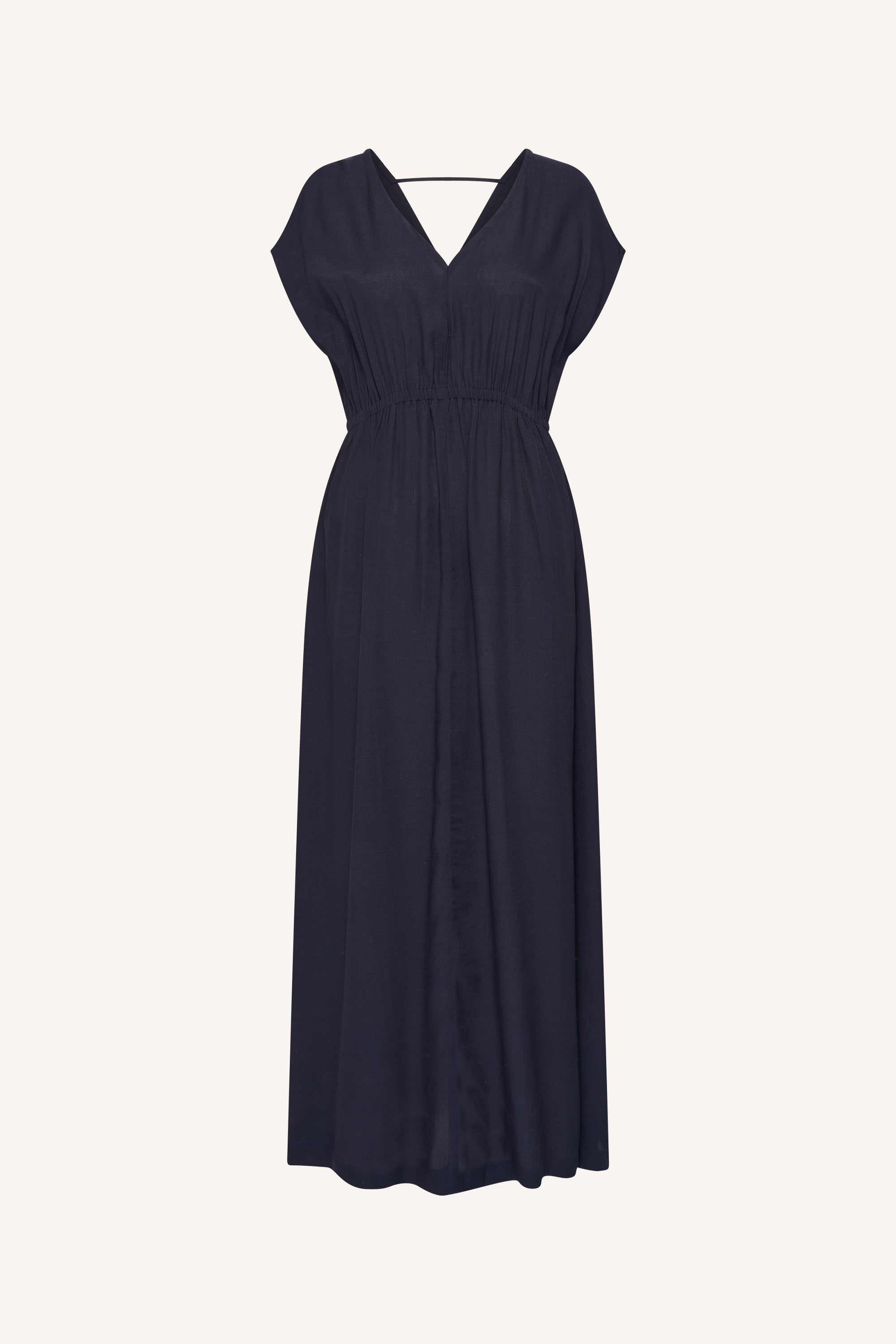 Yuki twill dress - Captain blue