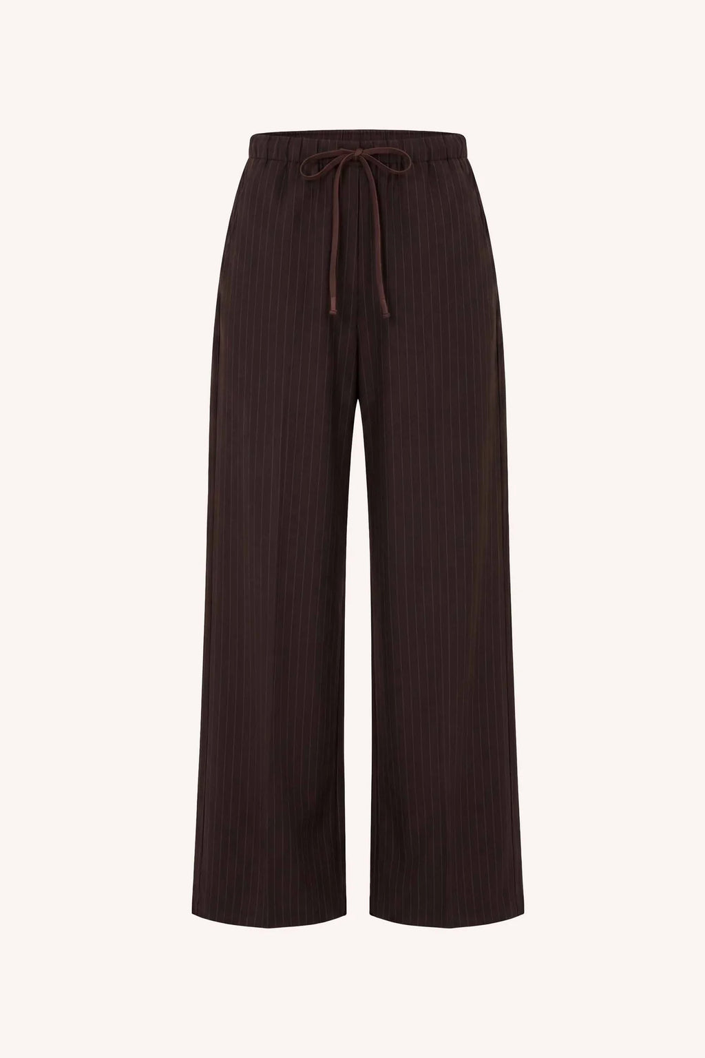 Pelle pinstripe pants - Brown
