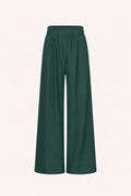 Benji Viscose pants - Dried basil