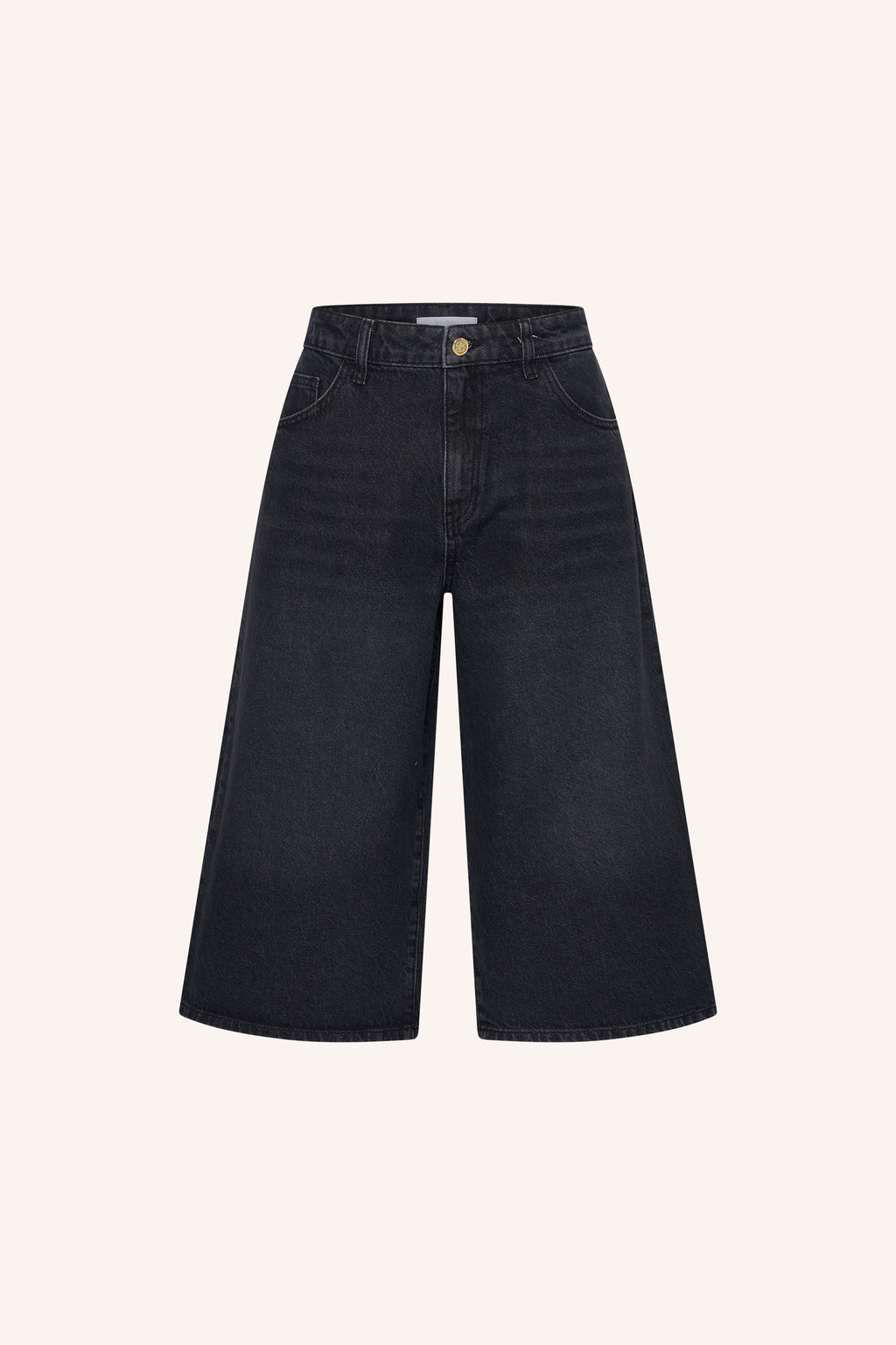Noho long denim shorts - Jet black