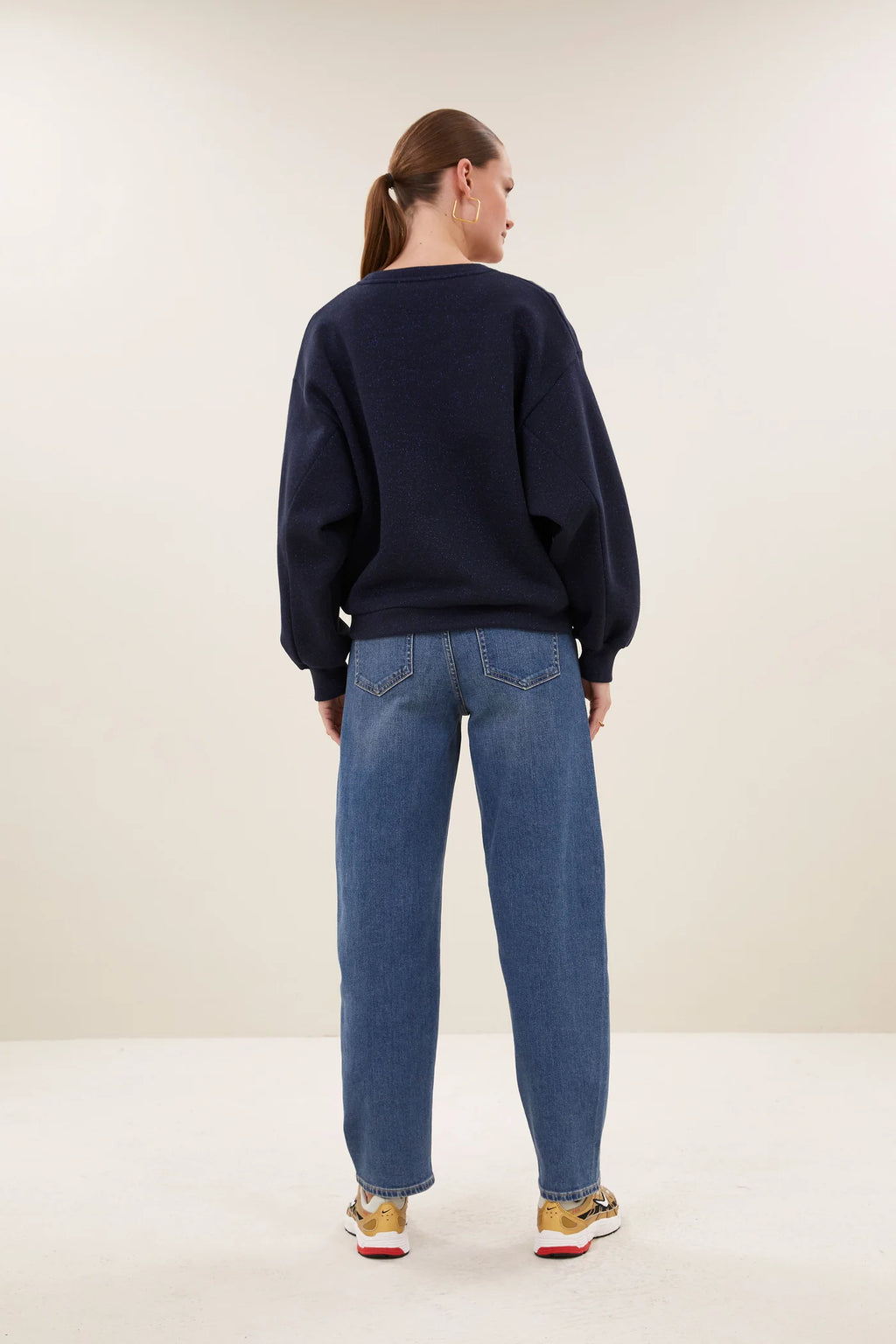 Lili sparkle sweater - Midnight