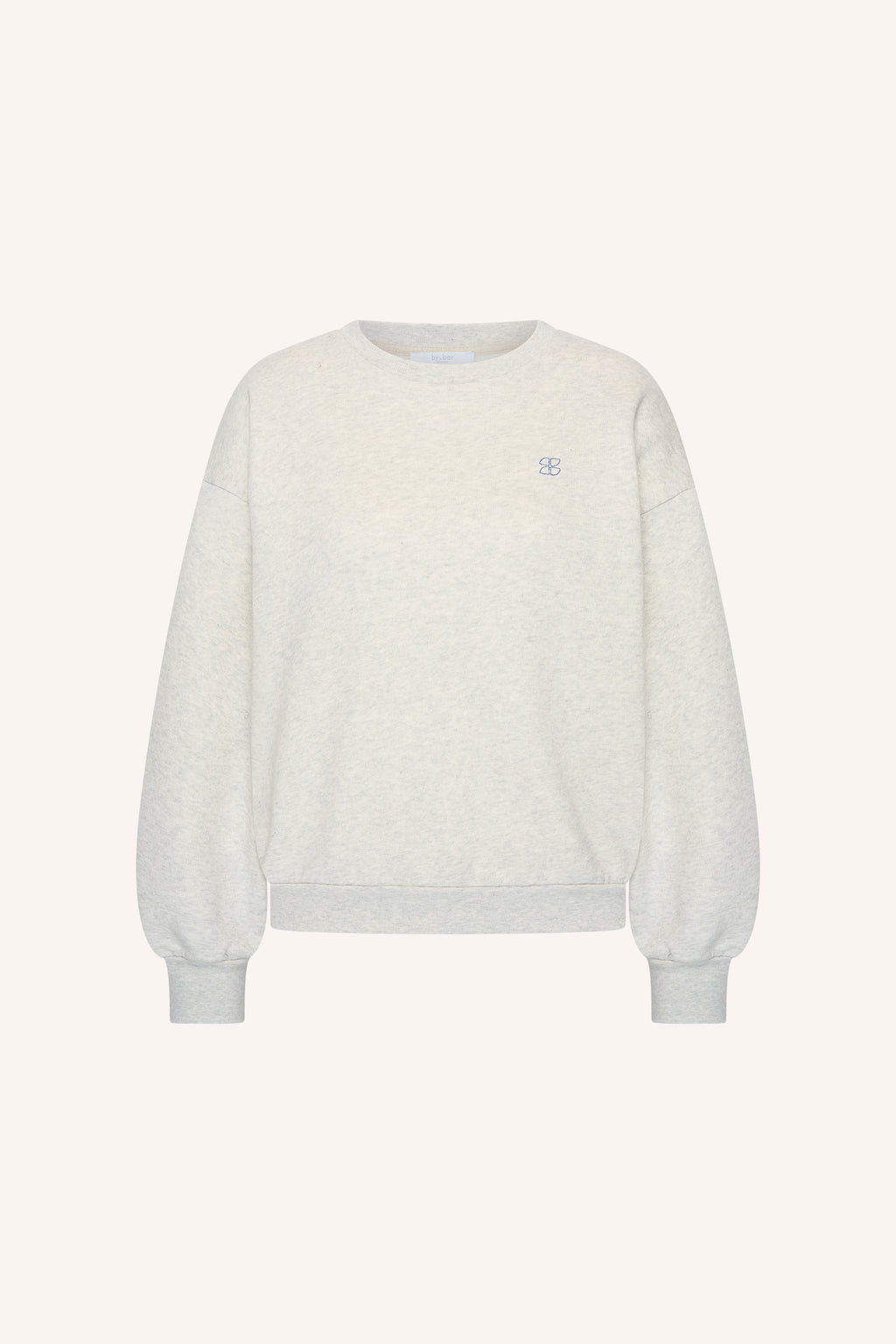 Lili amor sweater - Light grey melee