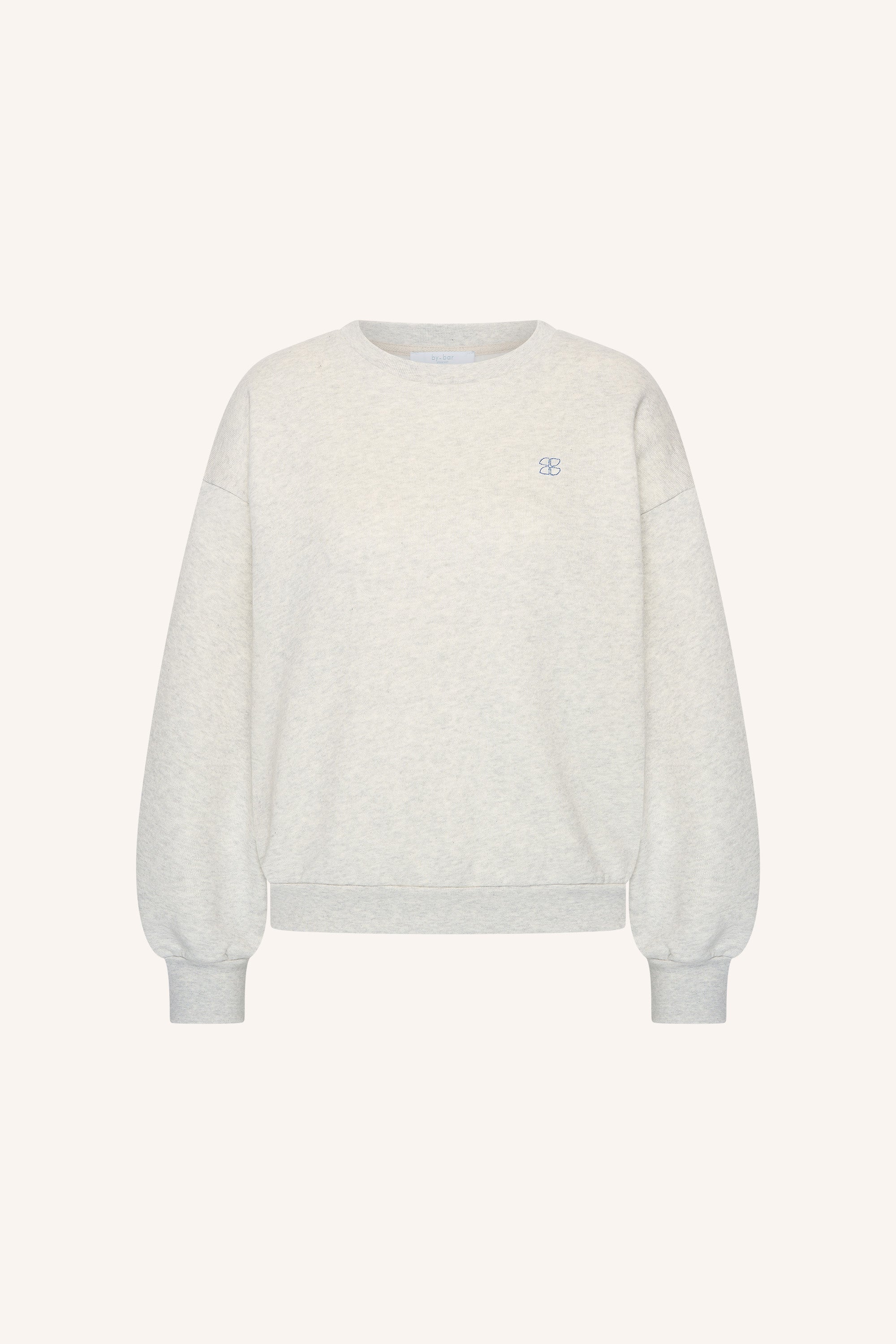 Lili amor sweater - Light grey melee