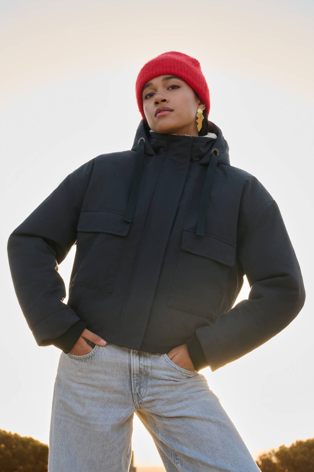 Dean jacket - Jet black