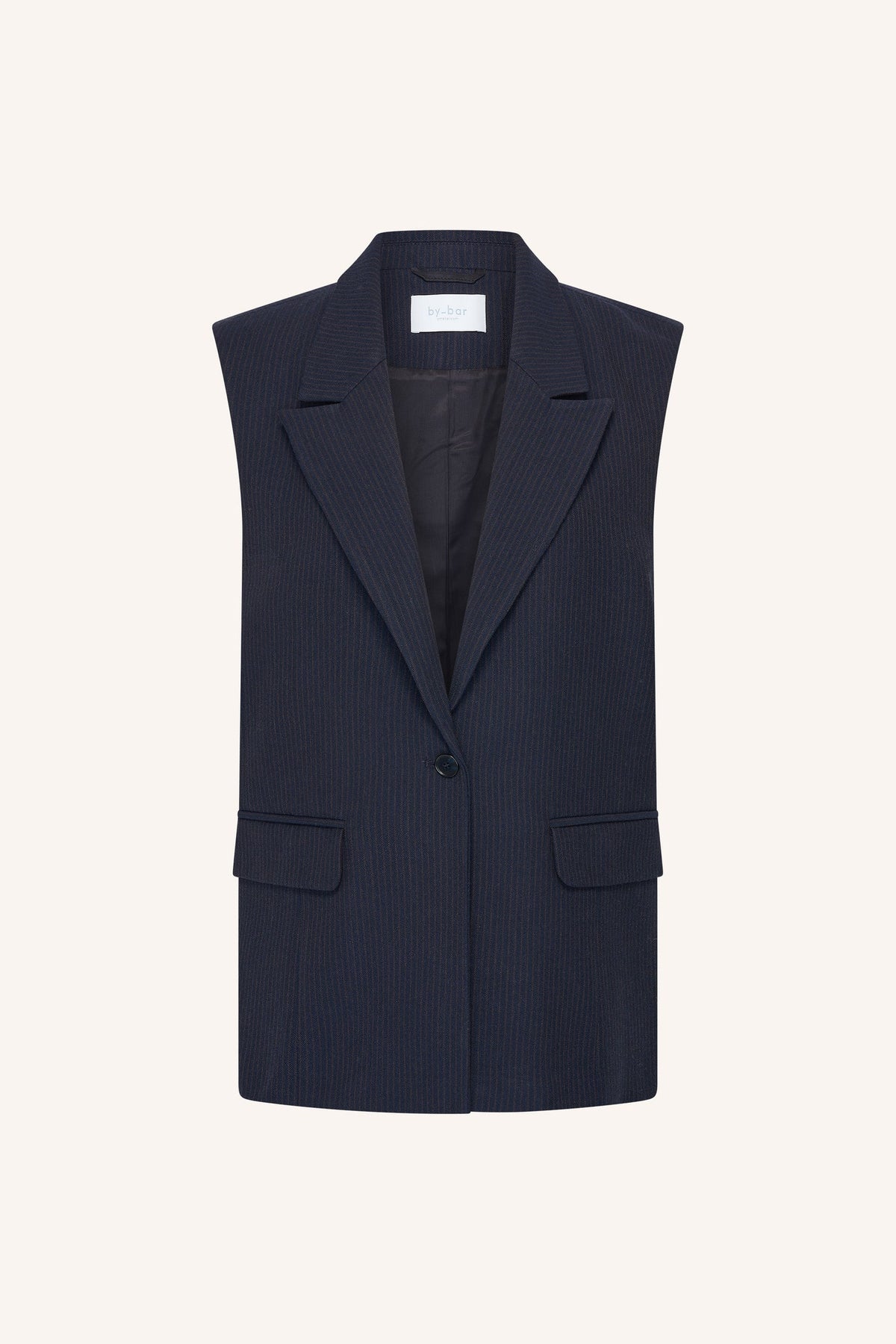 Ness copper stripe gilet - Copper stripe