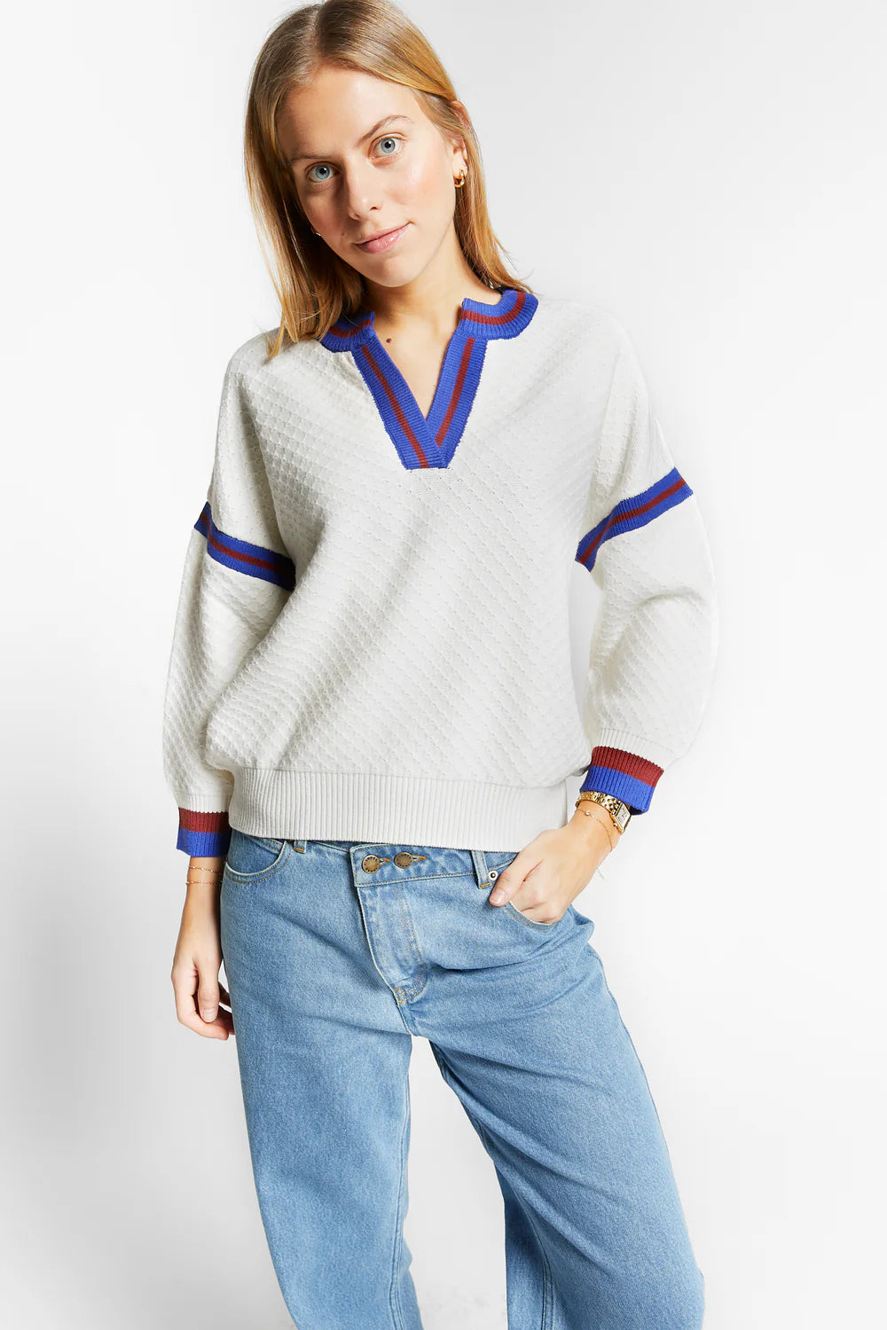 VESUVIO – Striped Pullover Long Sleeves