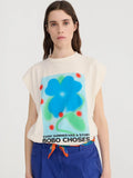 Summer Story Sleeveless T-Shirt