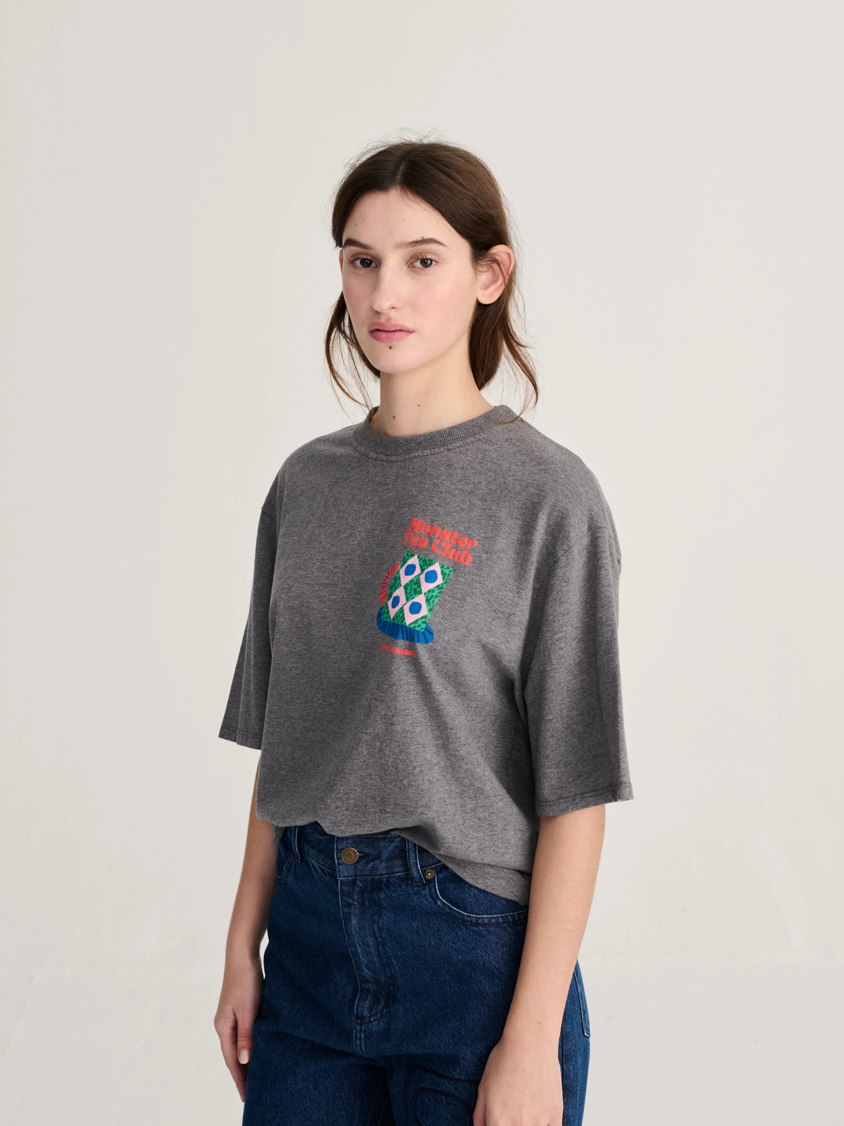 Monster mug boxy T-shirt