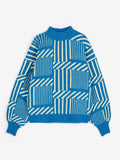Maze jacquard jumper