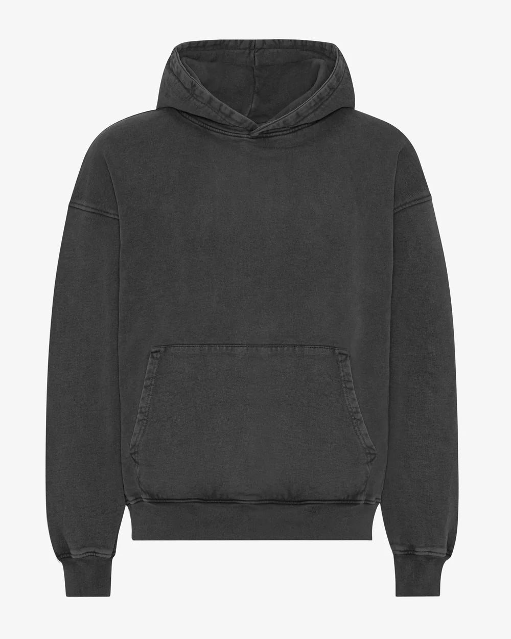 Organic oversized hood - Faded black