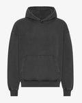 Organic oversized hood - Faded black