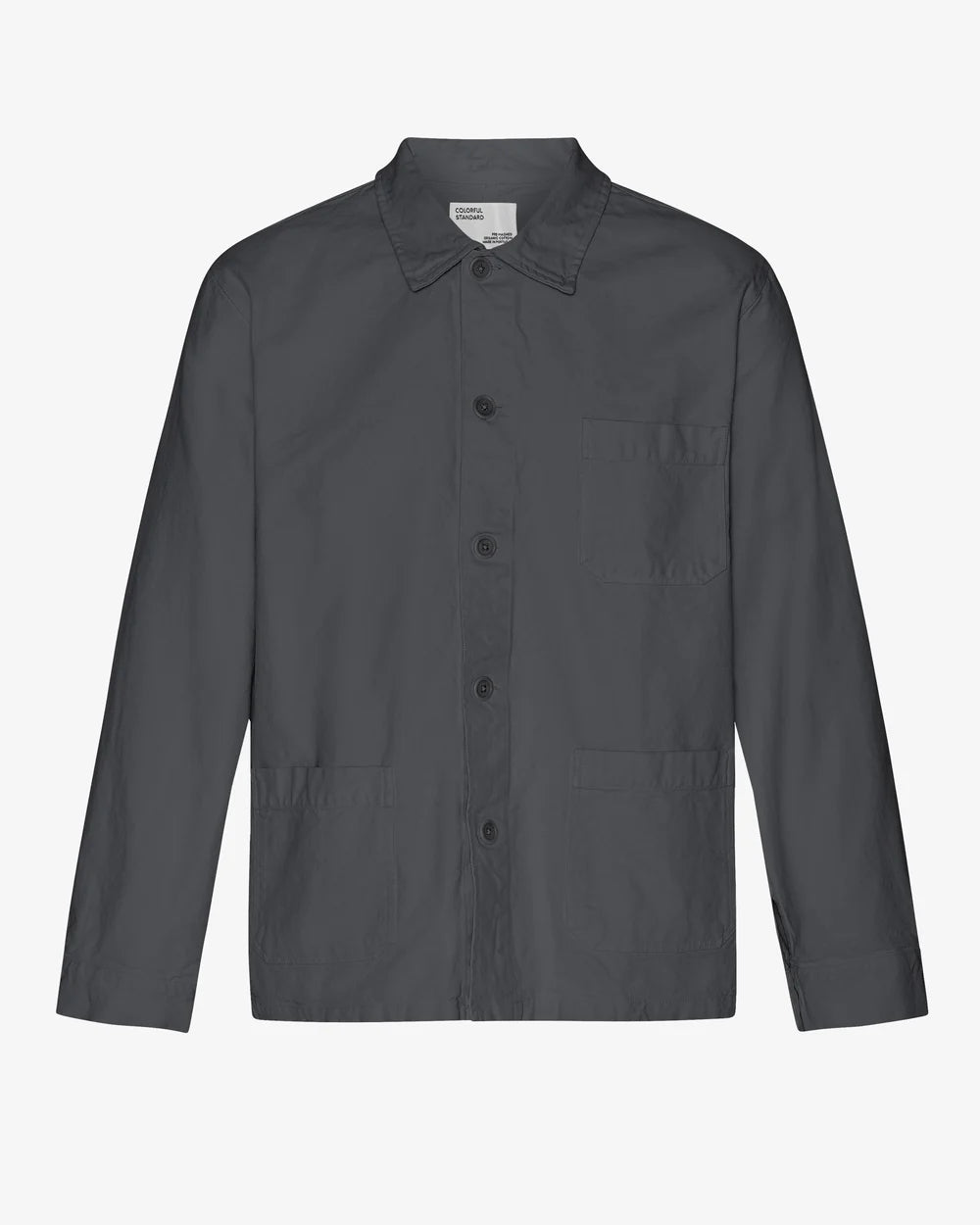 Organic workwear jacket - Lava grey