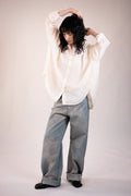 Danny - Clouds silver hand-dyed