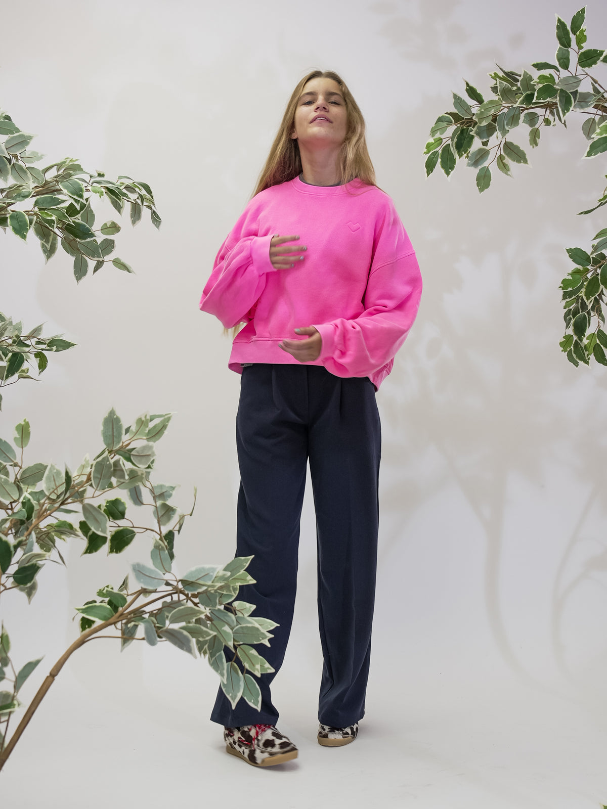 Fenya sweater - Fluo pink