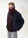 Officer cardigan - Pachuca wool navy