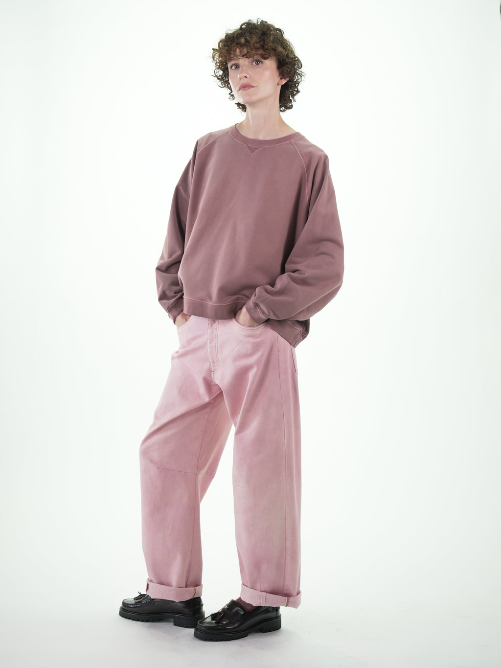 Danny - Clouds pink hand-dyed