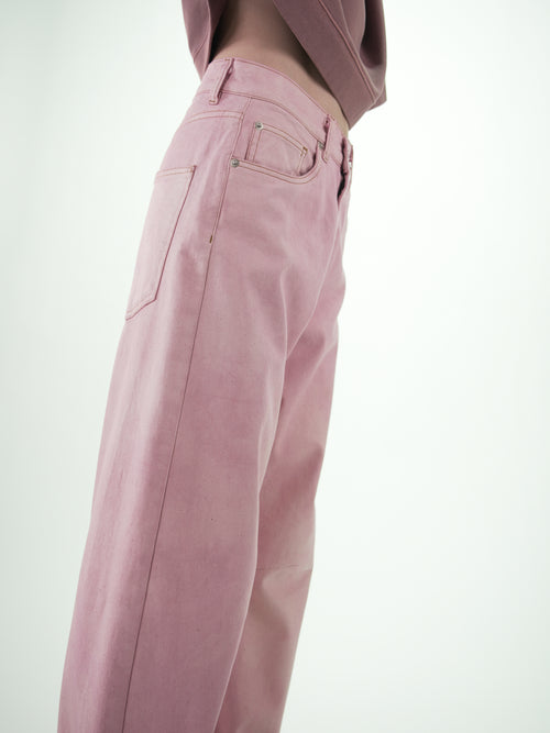 Danny - Clouds pink hand-dyed