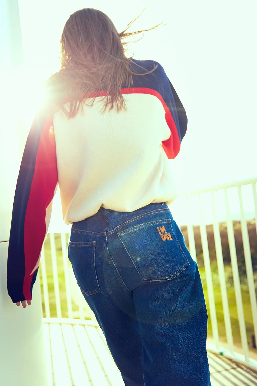 Wasabi pullover off-white