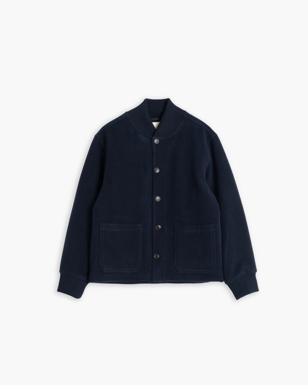 Officer cardigan - Pachuca wool navy