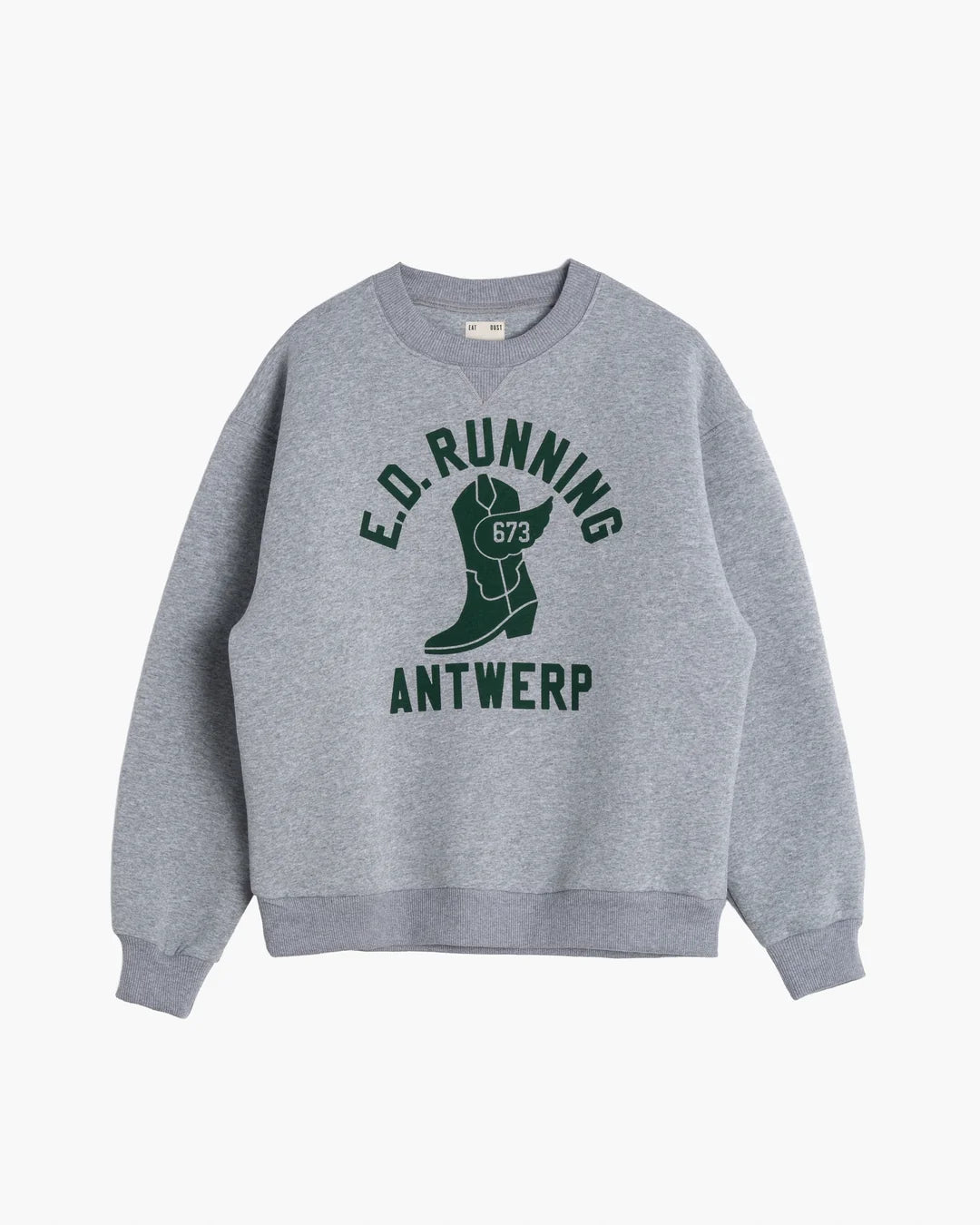 Bronx sweater – Jefferson fleece grey melange