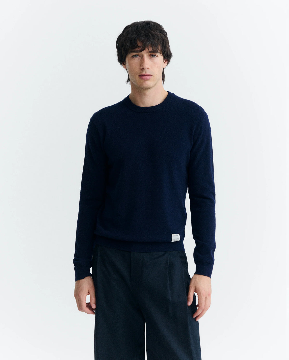 Lucien knitted sweater - Navy