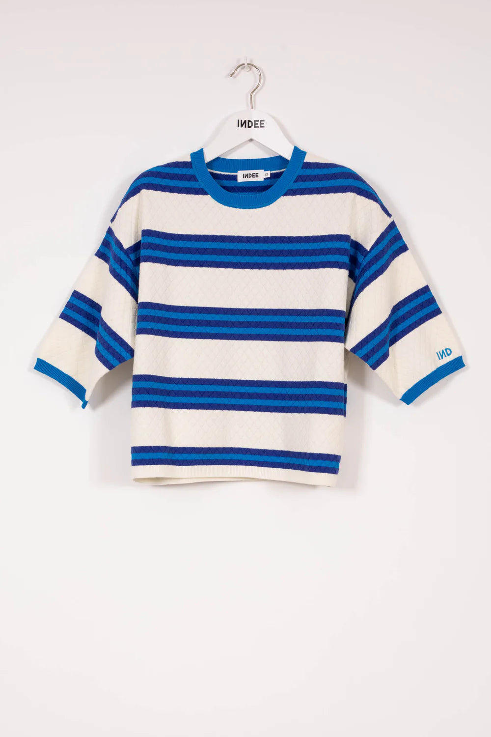 VELVET – Box Pullover with Stripes