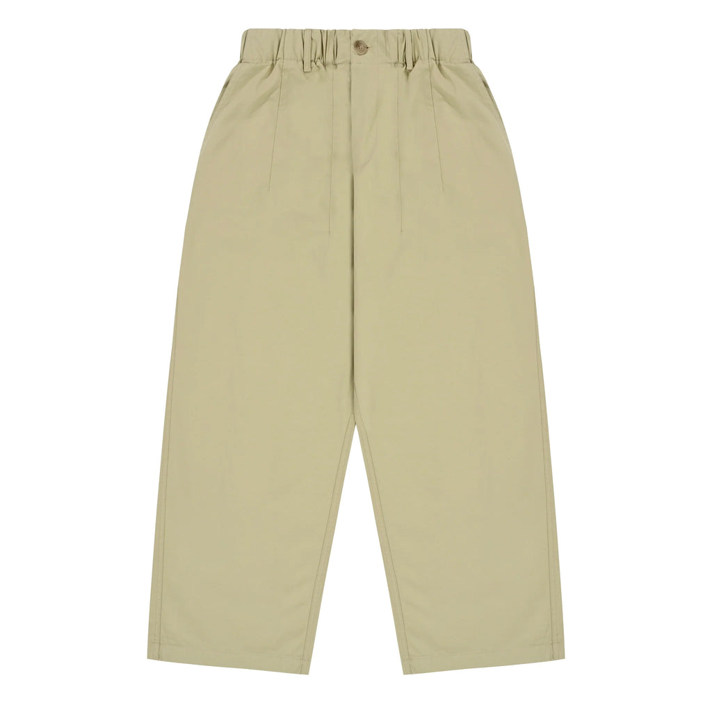 Pintuck Wide Chino Pants