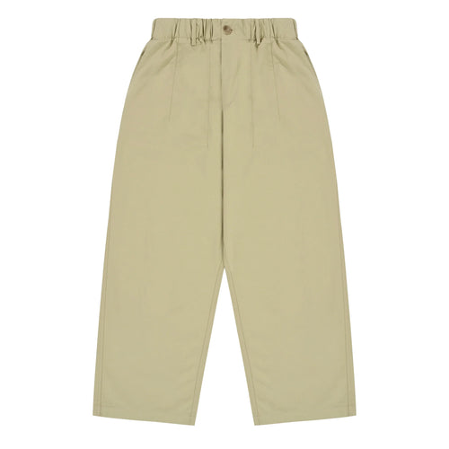 Pintuck Wide Chino Pants