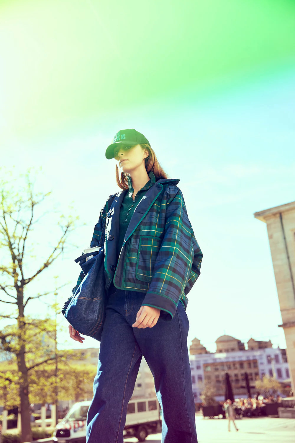 Windy jacket navy - Reversible
