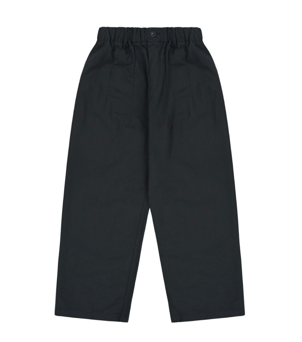 Pintuck Wide Chino Pants