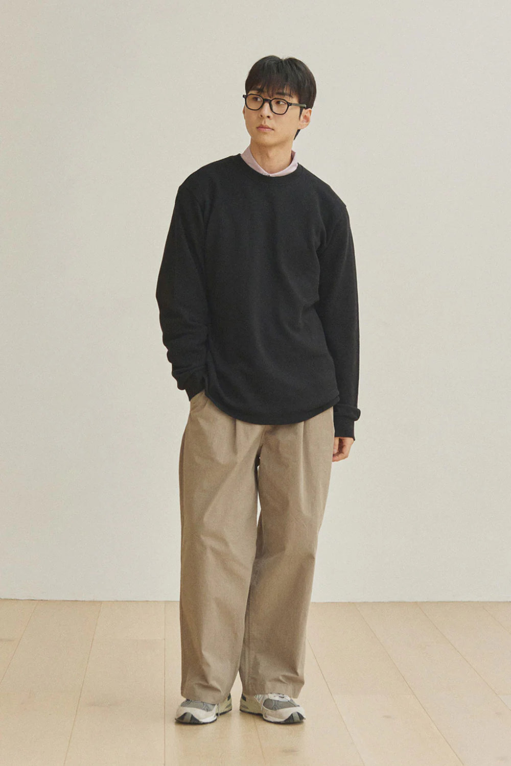 Two Tuck Wide Pants