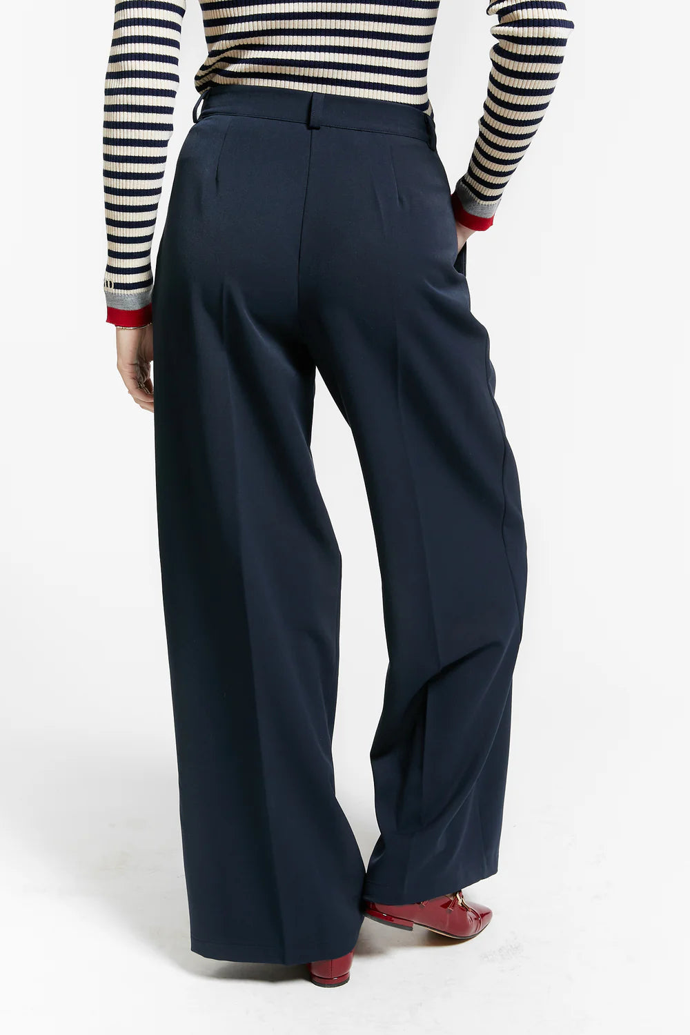 Weekend wide leg trousers - Navy