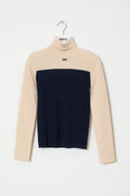 Wapiti high neck pullover - navy