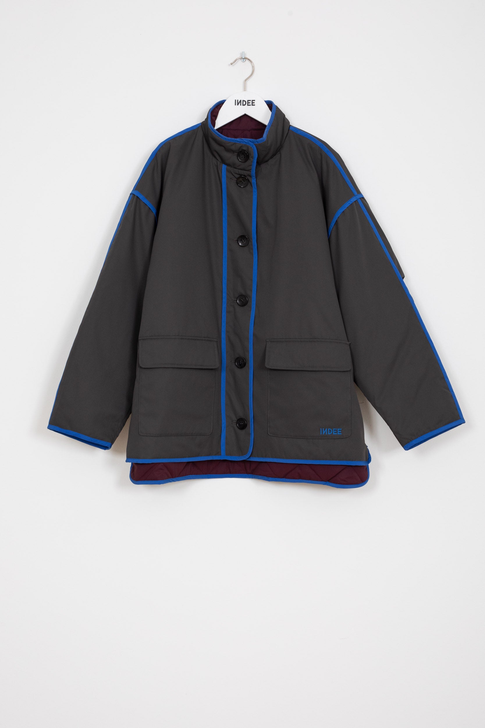 Warmup jacket steel - Reversible